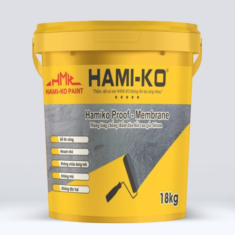 HAMIKO PROOF MEMBRANE MÀNG LỎNG CHỐNG THẤM ĐÀN HỒI