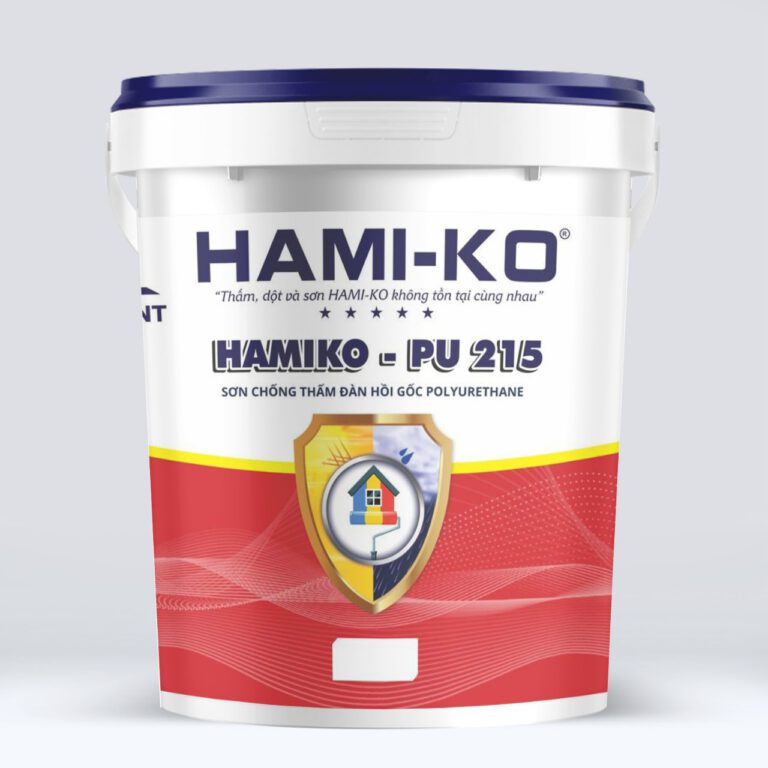 SƠN CHỐNG THẤM ĐÀN HỒI HAMIKO PU 215 - 18KG (2)